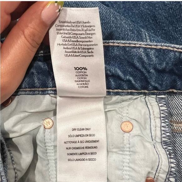 MOTHER DENIM The Bowie Rambler Studded Zip Ankle Jeans - Picture 8 of 14